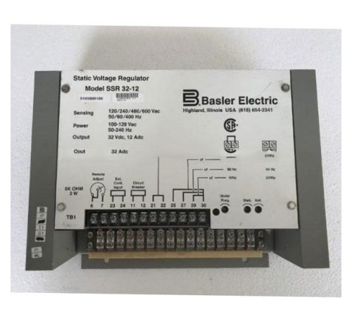  Basler Electric SSR 32-12 | Static Voltage Regulator
